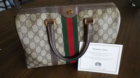 gucci mens wallet repair|repairing vintage Gucci handbag.